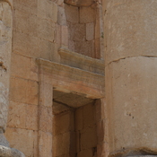 Gerasa,  Remains of the temple of Jupiter, Entrance