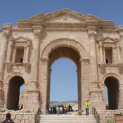 Gerasa,  Hadrian arch