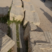 Gerasa,  Hadrian arch, Greek inscription