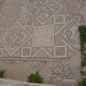 Gerasa,  Mosaic in Saint George church