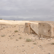 El-Lejjun, Remains of the west gate