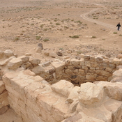 El-Lejjun, Remains of North-west tower, Interior
