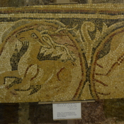 Madaba, Church of st. Mary, Mosaic showing a deer