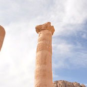 Petra, Inner city, Colonaded street, Column