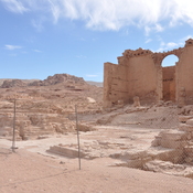 Petra, Inner city, Qasr al-Bint, Temple of the Arabian god Dusares