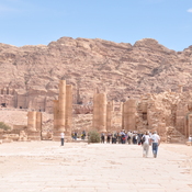 Petra, Inner city, Colonaded street, gate