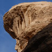 Petra, Siq, Imposing rock formations