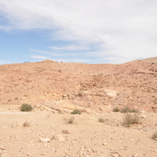 Petra, Remains of living quarters