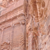 Petra, Outer siq, Rock
