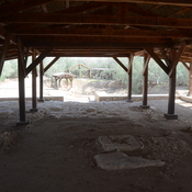 Bethania, Remains of mosaic floor of the Byzantine church