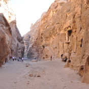 Little Petra, Outer siq