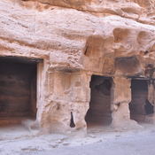 Little Petra, Facade of triclinum