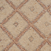 Qasr el-Hallabat, Mosaic floor in the praetorium/headquarters