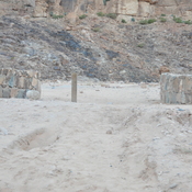 Wadi Rum, Remains of Nabataean temple