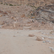 Wadi Rum, Remains of Nabataean temple