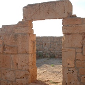 Apollonia, Palace of the Dux, Gate with cross