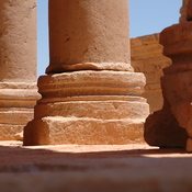 Ghirza, North cemetery, Mausoleum A, Column base