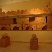 Ghirza, North cemetery, Mausoleum B, Reliefs