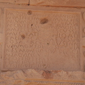 Ghirza, North cemetery, Mausoleum C, Inscription