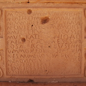 Ghirza, North cemetery, Mausoleum C, Inscription