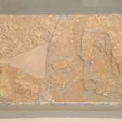 Ghirza, North cemetery, Mausoleum F or G, Relief of dancing animals