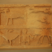 Ghirza, North cemetery, Mausoleum E?, Relief of a shepherd