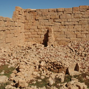 Qasr Banat, Fortified farm (centenarium), inside