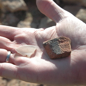 Qasr Banat, sherds