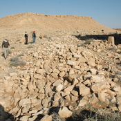 Qasr Banat, surrounding wall