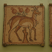 Theodorias, East Church, Mosaic of a deer