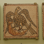 Theodorias, East Church, Mosaic of an eagle