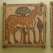 Theodorias, East Church, Mosaic of a zebra