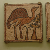 Theodorias, East Church, Mosaic of an ostrich