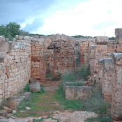 Naustathmus, Byzantine church, Left nave
