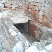 Naustathmus, Byzantine church, Tomb