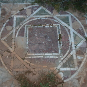 Naustathmus, Byzantine church, Mosaic