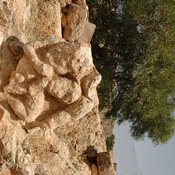 Slonta, Libyan sanctuary, Sculpture of a man