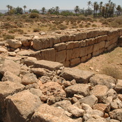 Arsinoe, Byzantine fort, Wall