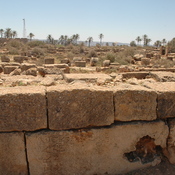 Arsinoe, Byzantine fort, Wall