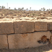 Arsinoe, Byzantine fort, Wall