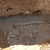 Taucheira-Arsinoe, East Basilica, Traces of a mosaic