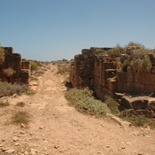 Taucheira-Arsinoe, Western wall and gate