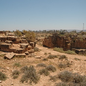 Taucheira-Arsinoe, Western wall and gate