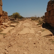 Taucheira-Arsinoe, Western wall and gate