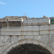 Oea, Arch of Marcus Aurelius from the northwest, Inscription