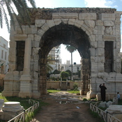 Oea, Arch of Marcus Aurelius from the northeast