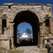 Oea, Arch of Marcus Aurelius from the southwest
