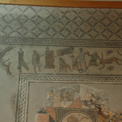 Dar Buc Ammera, Gladiator mosaic