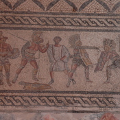 Dar Buc Ammera, Gladiator mosaic