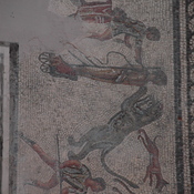 Dar Buc Ammera, Gladiator mosaic